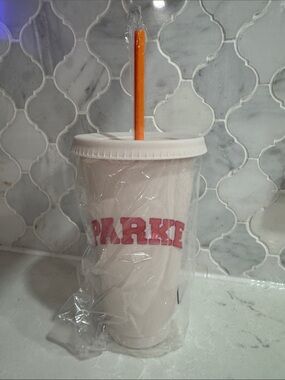 Parke x Dunkin’ Donuts White Cup reusable new never used